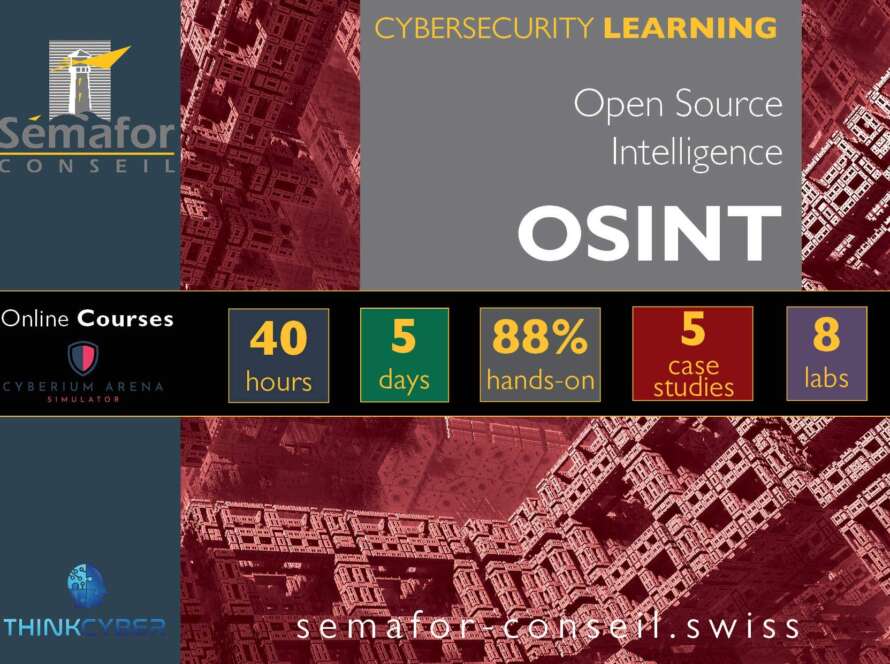 BT214 - OSINT Open Source Intelligence