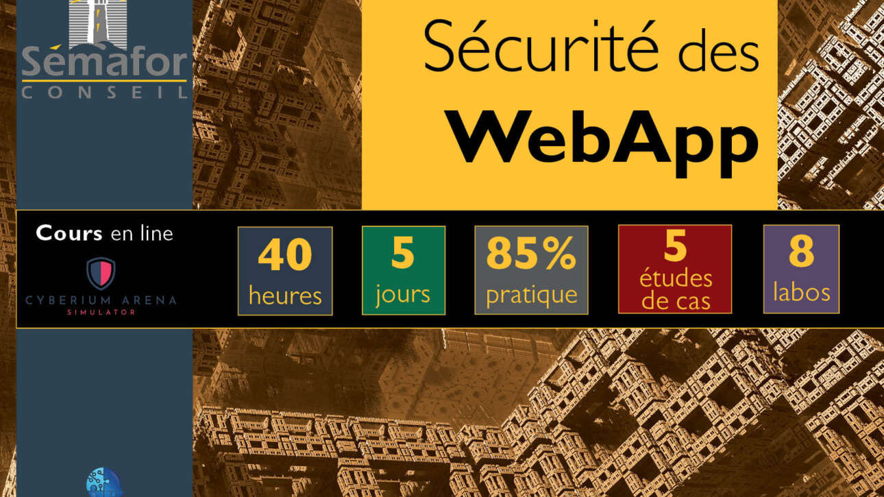 RT422 Sécurité des Applications Web