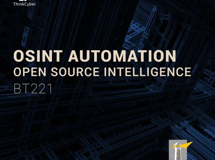 BT221 OSINT Automation